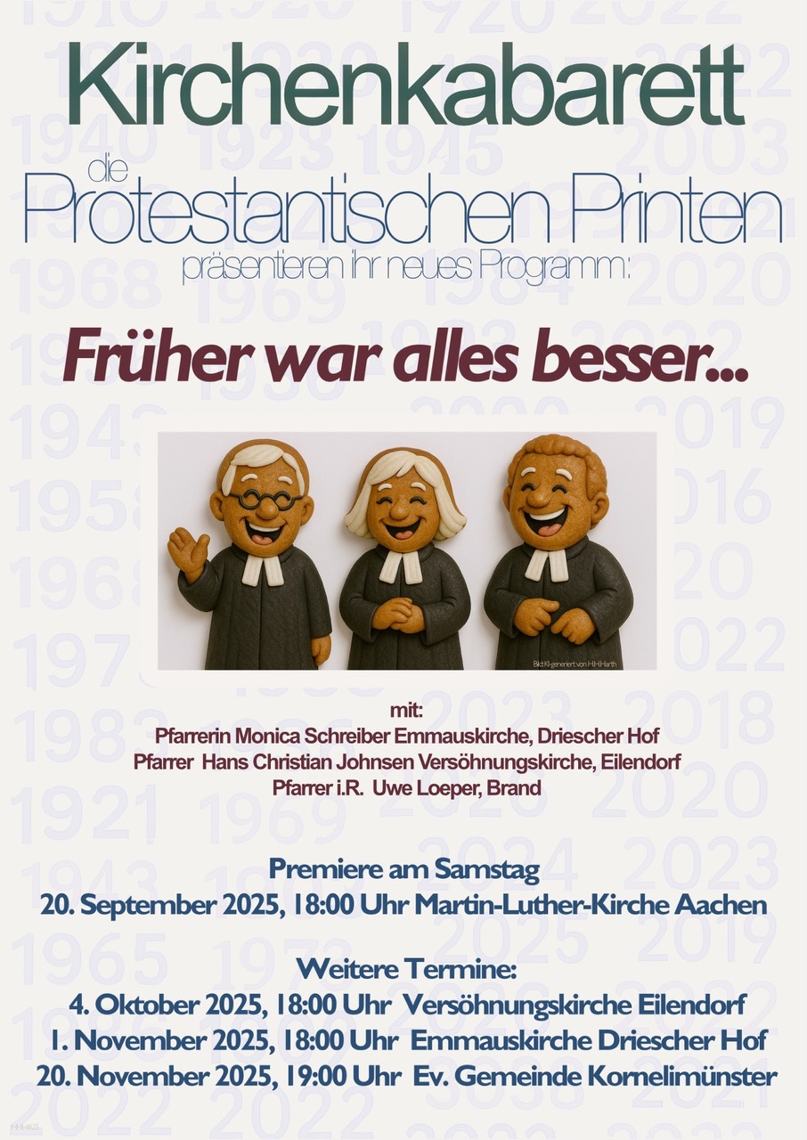 Einladung Protestantische Printen (c) Protestantische Printen
